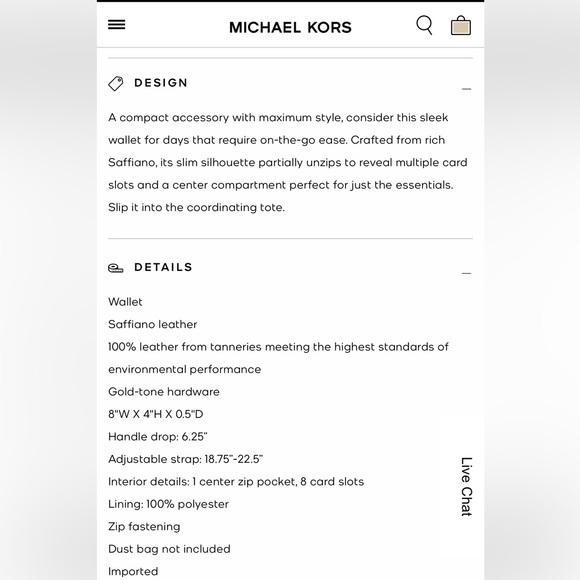 MICHAEL KORS Hailee Blossom Satchel with Large Jet Set Wallet INCLUDED. - Picture 8 of 8